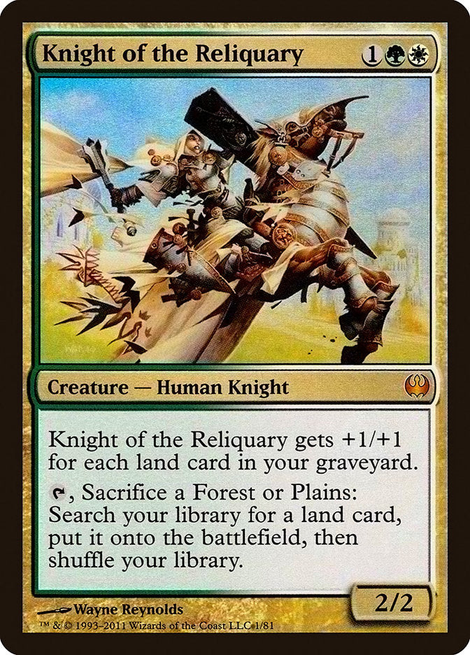 Knight of the Reliquary (1) [Duel Decks: Knights vs. Dragons] | Odin's Place