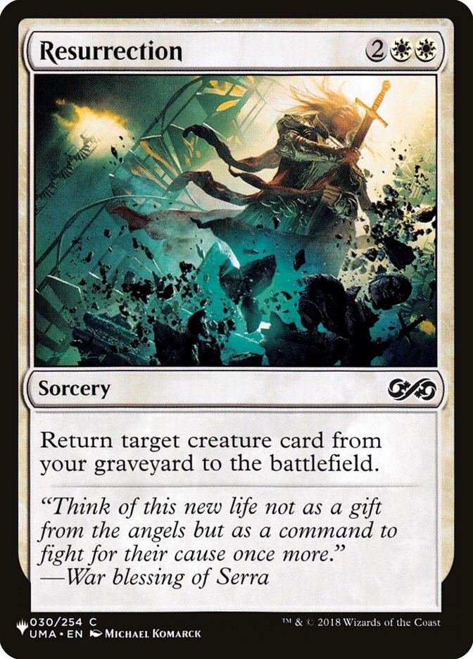 Resurrection [The List] | Odin's Place