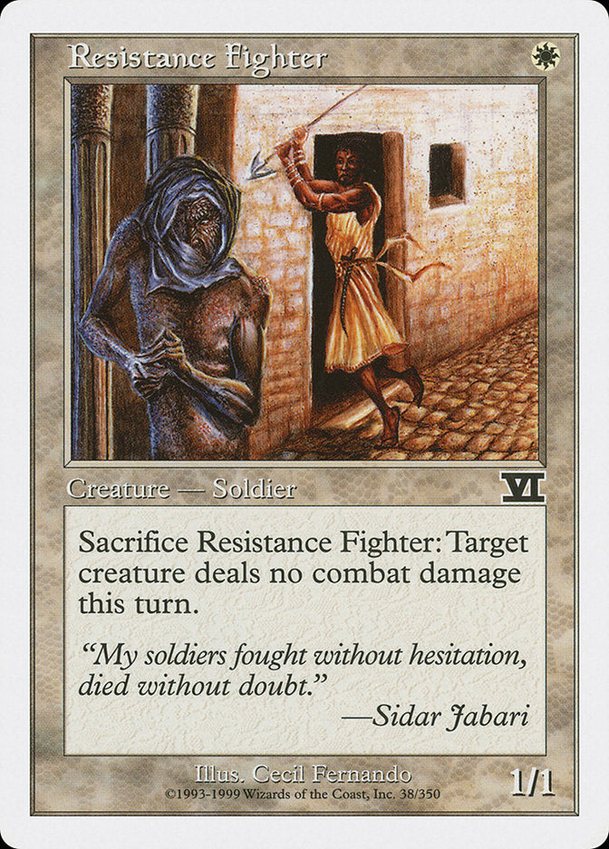 Resistance Fighter (38) [Classic Sixth Edition] | Odin's Place