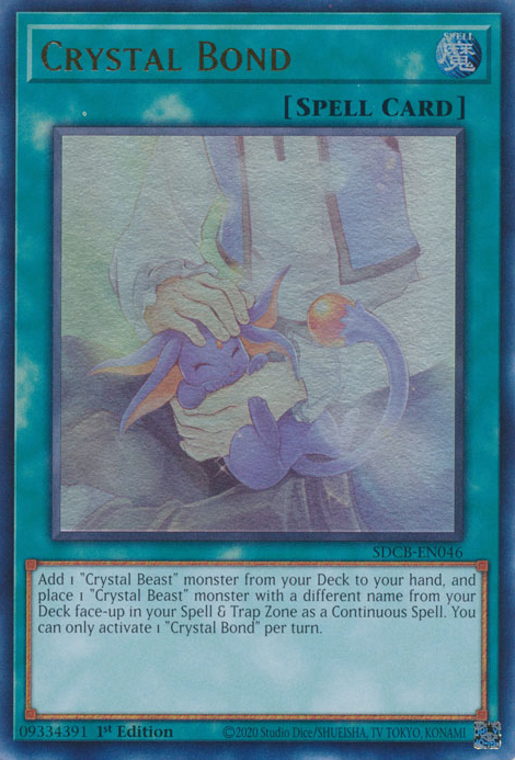 Crystal Bond [SDCB-EN046] Ultra Rare | Odin's Place