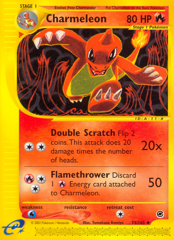 Charmeleon (73/165) [Expedition: Base Set] | Odin's Place
