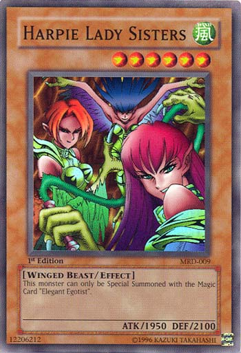 Harpie Lady Sisters [MRD-009] Super Rare | Odin's Place