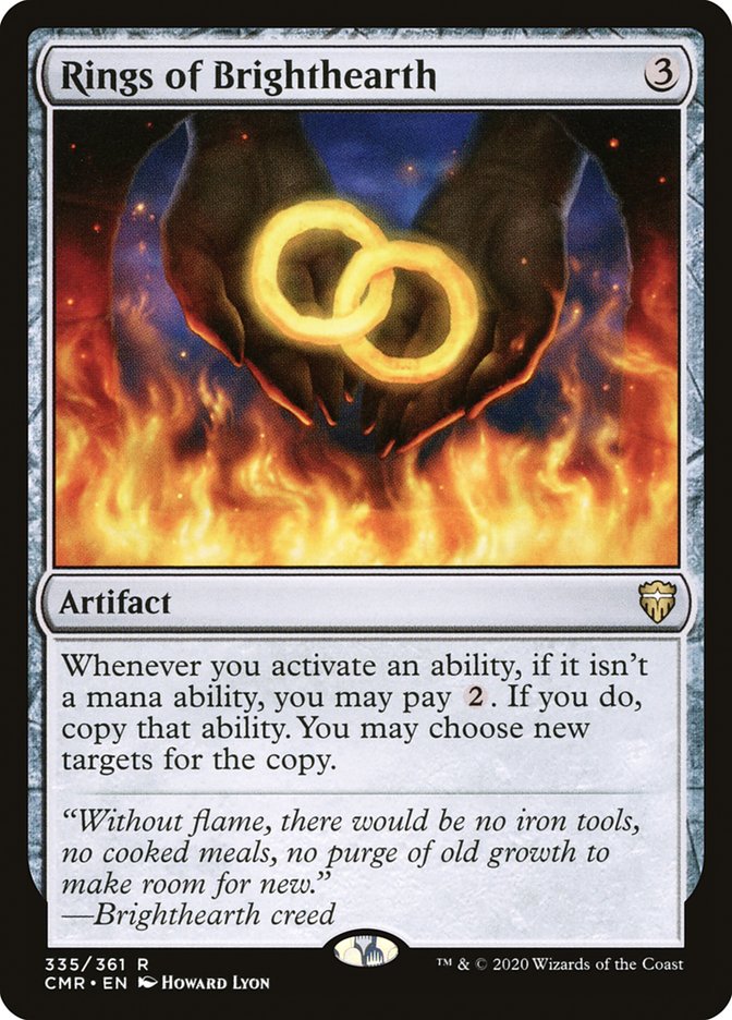 Rings of Brighthearth [Commander Legends] | Odin's Place