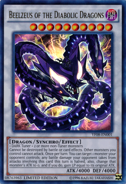 Beelzeus of the Diabolic Dragons [YF08-EN001] Ultra Rare | Odin's Place