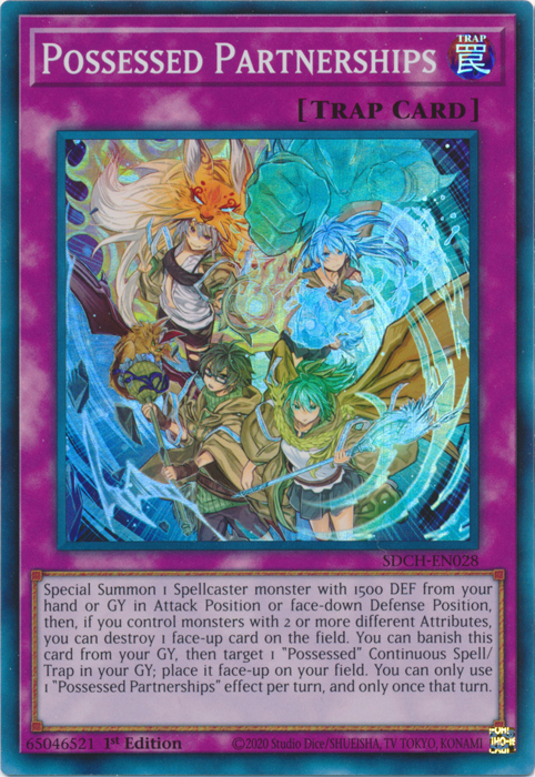 Possessed Partnerships [SDCH-EN028] Super Rare | Odin's Place