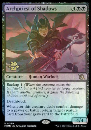 Archpriest of Shadows [March of the Machine Prerelease Promos] | Odin's Place