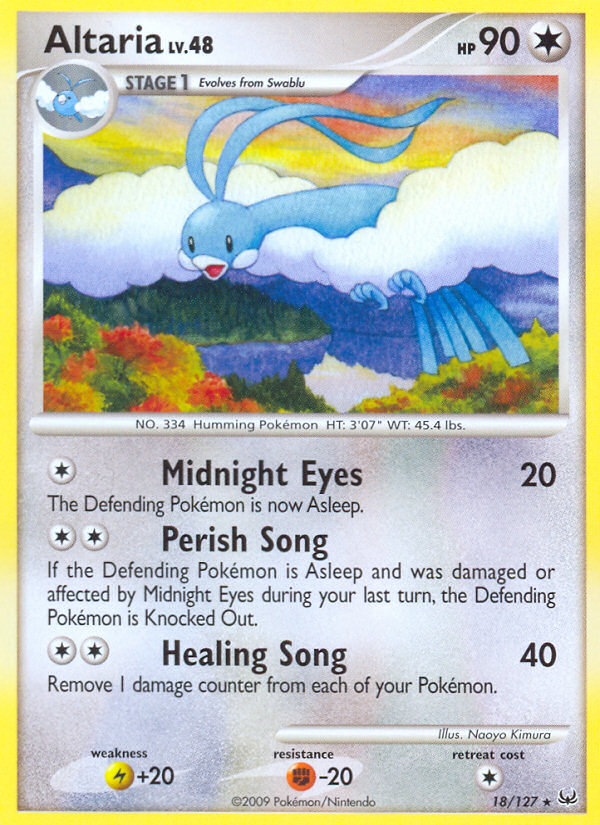 Altaria (18/127) [Platinum: Base Set] | Odin's Place