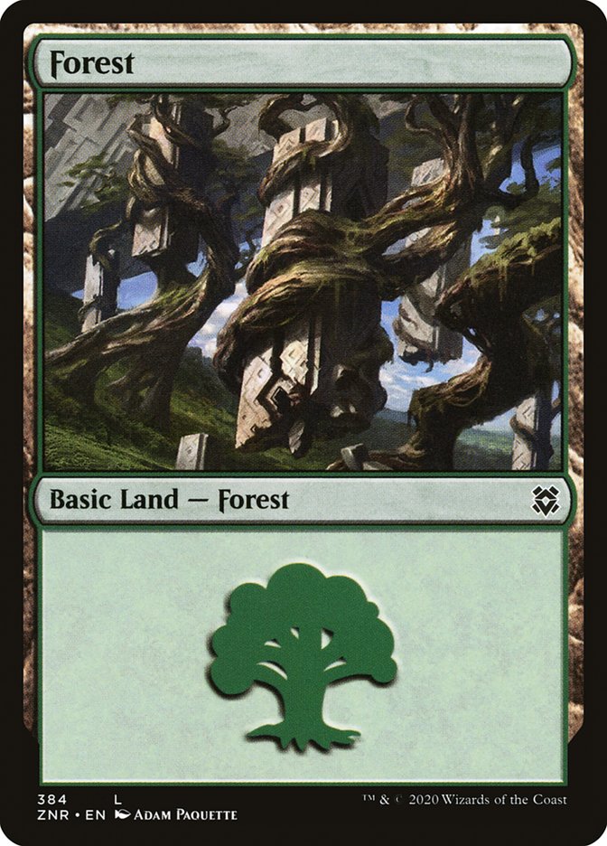 Forest (384) [Zendikar Rising] | Odin's Place