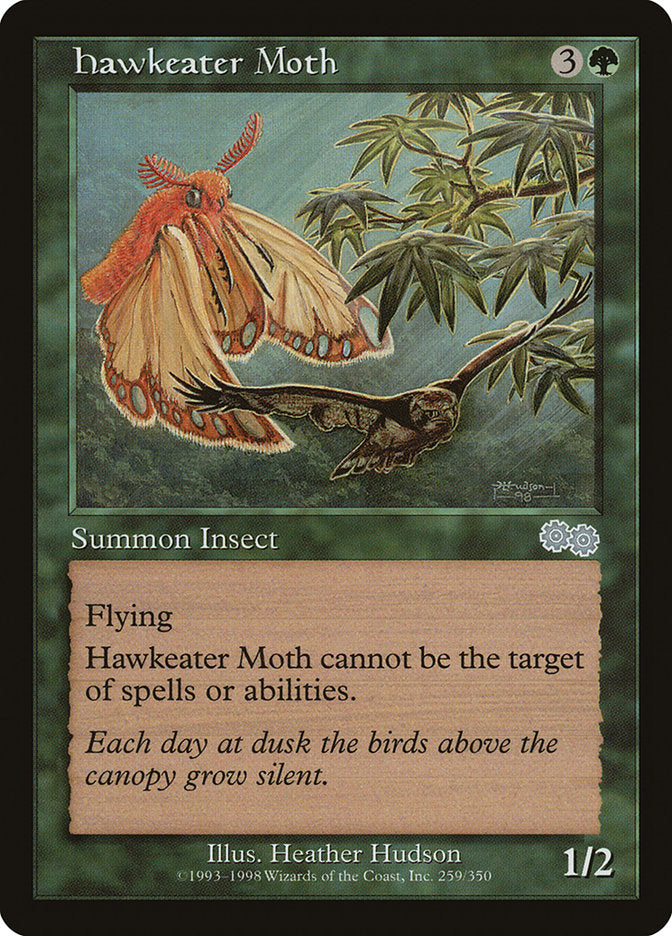 Hawkeater Moth (259) [Urza's Saga] | Odin's Place