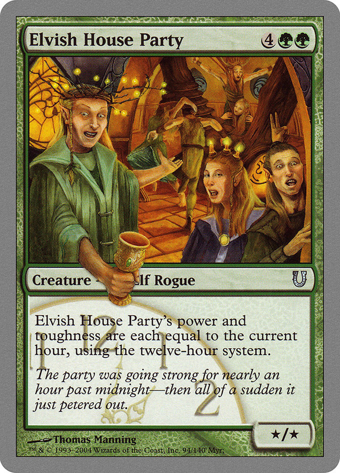 Elvish House Party (94) [Unhinged] | Odin's Place