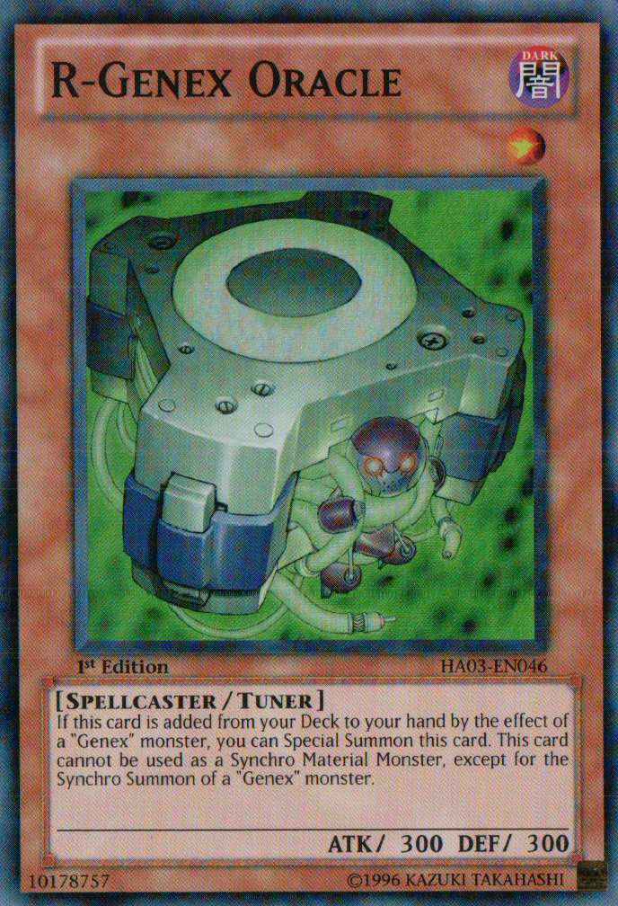 R-Genex Oracle [HA03-EN046] Super Rare | Odin's Place