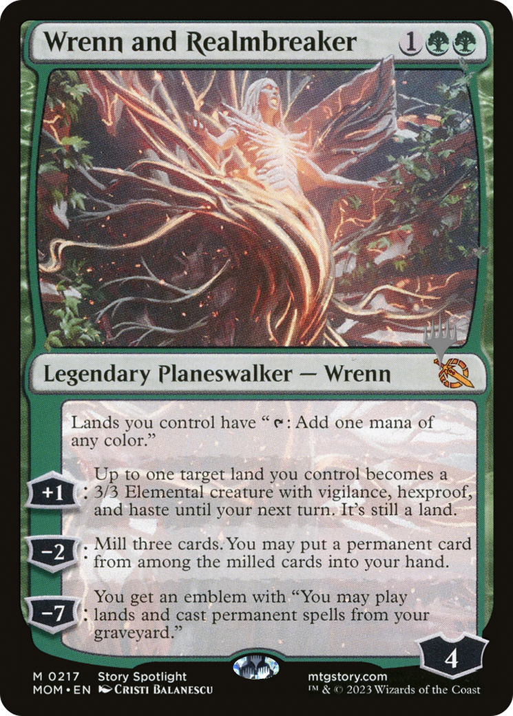 Wrenn and Realmbreaker (Promo Pack) [March of the Machine Promos] | Odin's Place