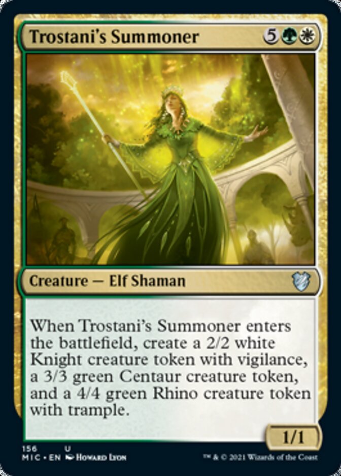 Trostani's Summoner [Innistrad: Midnight Hunt Commander] | Odin's Place