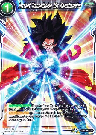 Instant Transmission 10x Kamehameha (BT11-151) [Vermilion Bloodline 2nd Edition] | Odin's Place