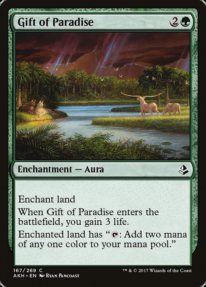 Gift of Paradise (167) [Amonkhet] | Odin's Place