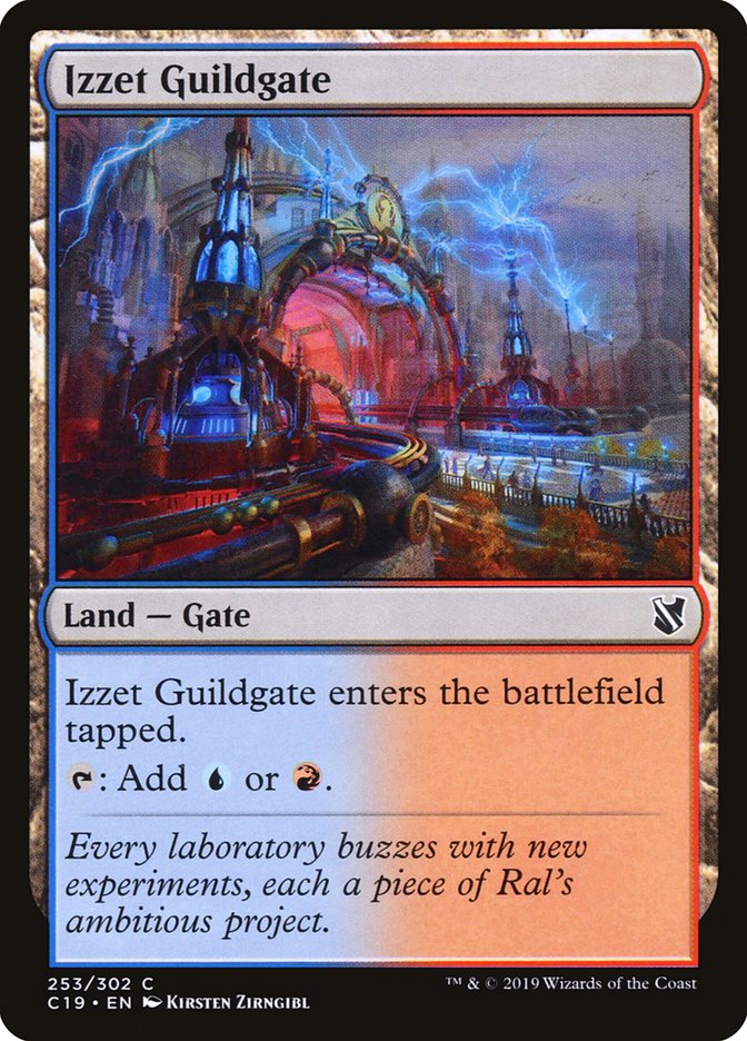 Izzet Guildgate [Commander 2019] | Odin's Place