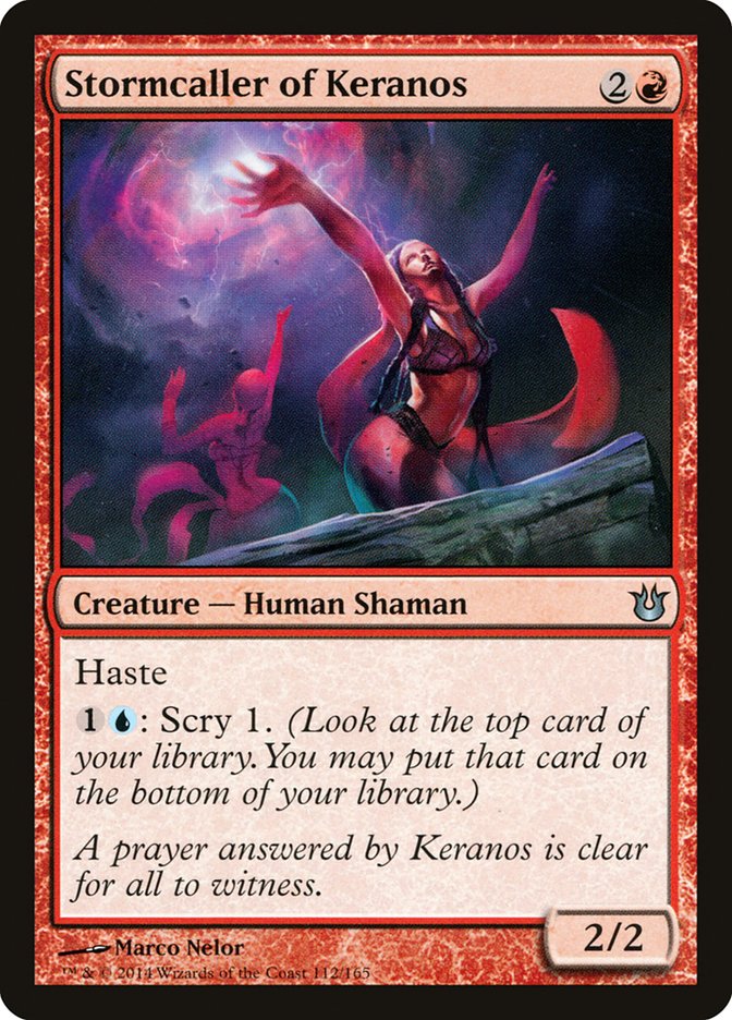 Stormcaller of Keranos (112) [Born of the Gods] | Odin's Place
