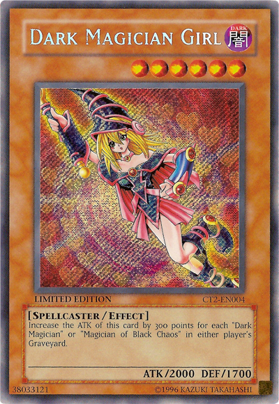 Dark Magician Girl [CT2-EN004] Secret Rare | Odin's Place