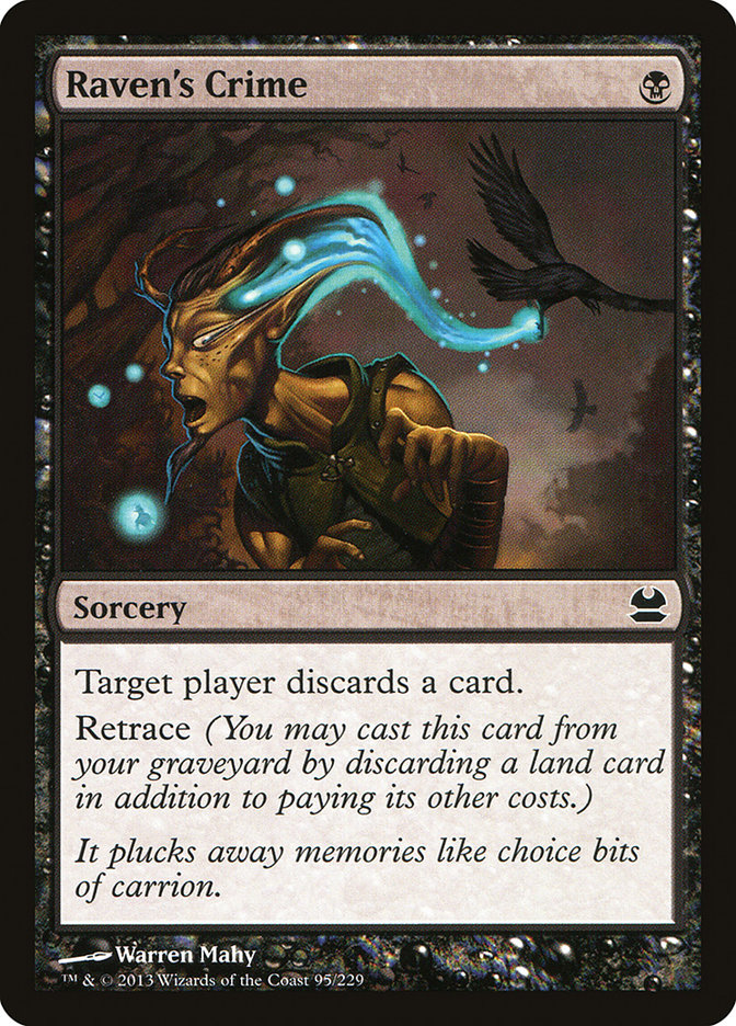 Raven's Crime (95) [Modern Masters] | Odin's Place