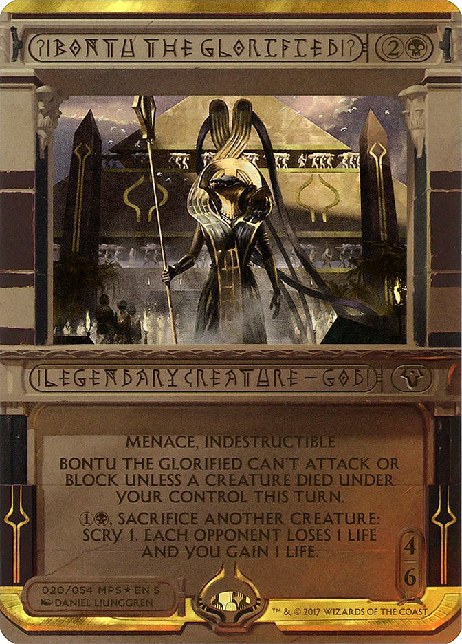Bontu the Glorified (20) (Invocation) [Amonkhet Invocations] | Odin's Place