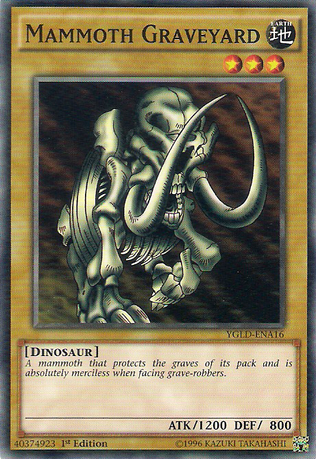 Mammoth Graveyard [YGLD-ENA16] Common | Odin's Place