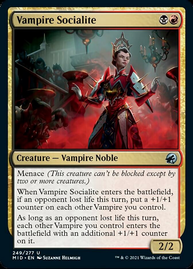 Vampire Socialite [Innistrad: Midnight Hunt] | Odin's Place