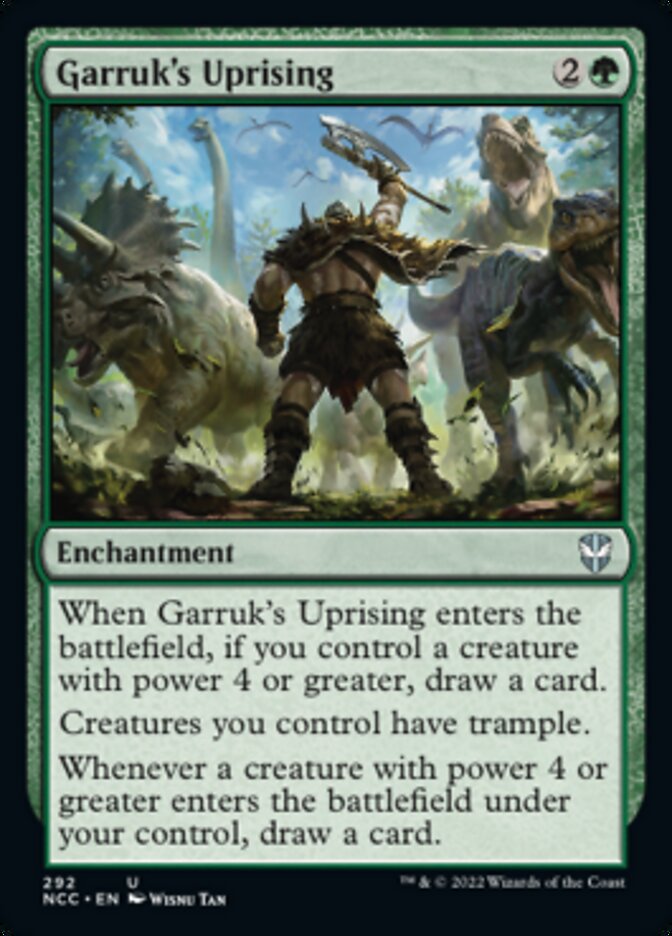 Garruk's Uprising [Streets of New Capenna Commander] | Odin's Place