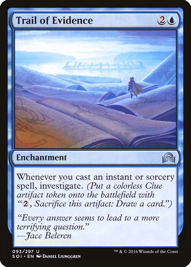 Trail of Evidence (93) [Shadows over Innistrad] | Odin's Place