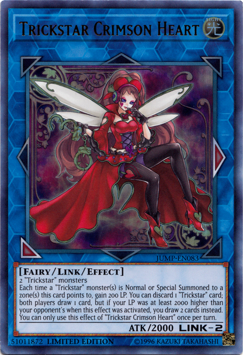 Trickstar Crimson Heart [JUMP-EN083] Ultra Rare | Odin's Place