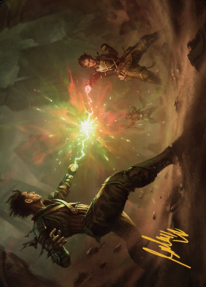 Brotherhood's End Art Card (Gold-Stamped Signature) [The Brothers' War Art Series] | Odin's Place