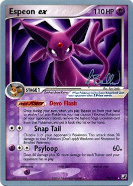 Espeon ex (102/115) (Eeveelutions - Jimmy Ballard) [World Championships 2006] | Odin's Place