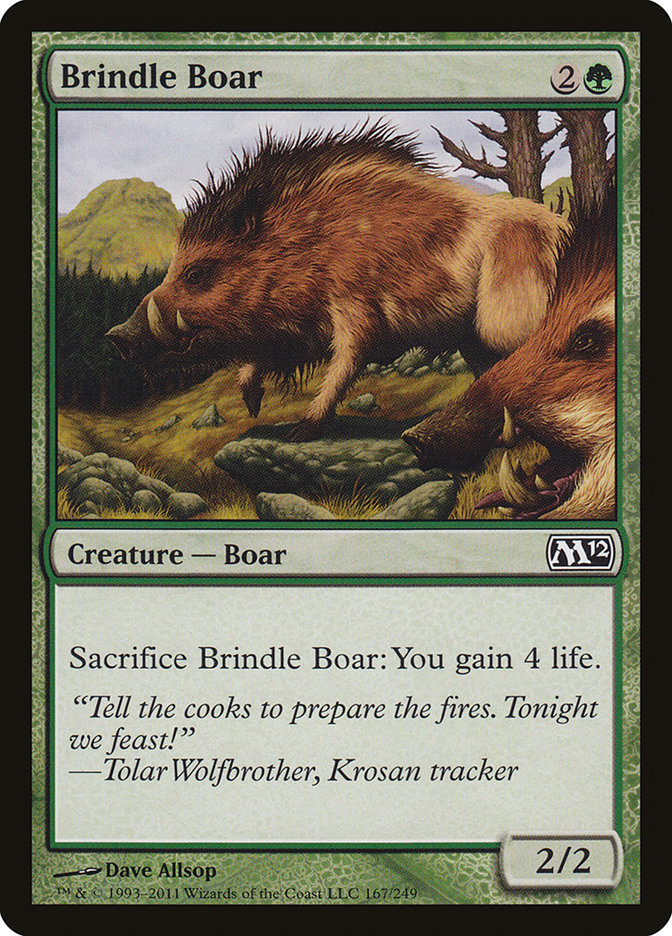 Brindle Boar (167) [Magic 2012] | Odin's Place