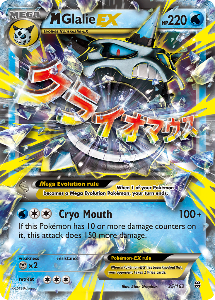 M Glalie EX (35/162) [XY: BREAKthrough] | Odin's Place