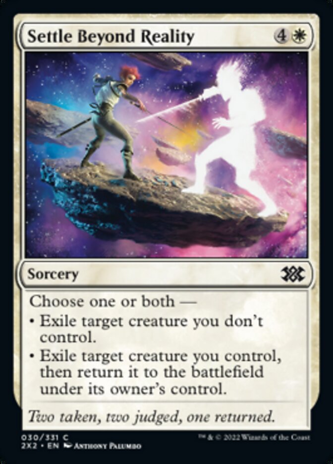 Settle Beyond Reality [Double Masters 2022] | Odin's Place