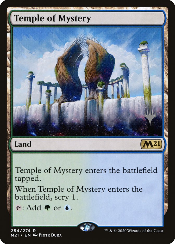 Temple of Mystery (Promo Pack) [Core Set 2021 Promos] | Odin's Place