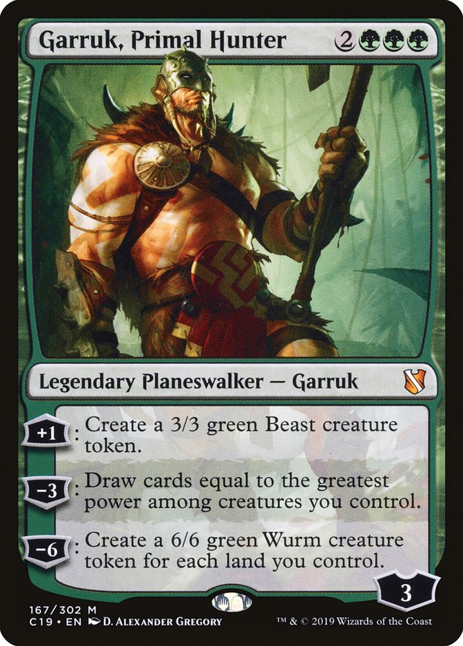 Garruk, Primal Hunter [Commander 2019] | Odin's Place