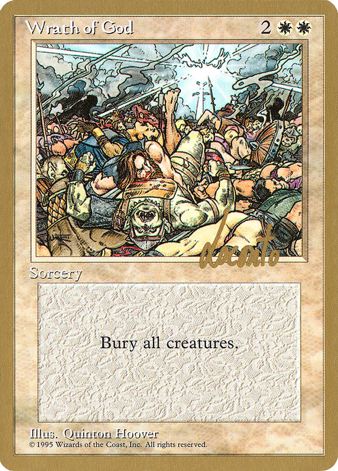Wrath of God (Michael Loconto) [Pro Tour Collector Set] | Odin's Place