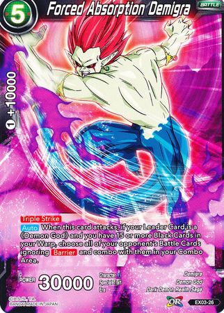 Forced Absorption Demigra (EX03-26) [Ultimate Box] | Odin's Place