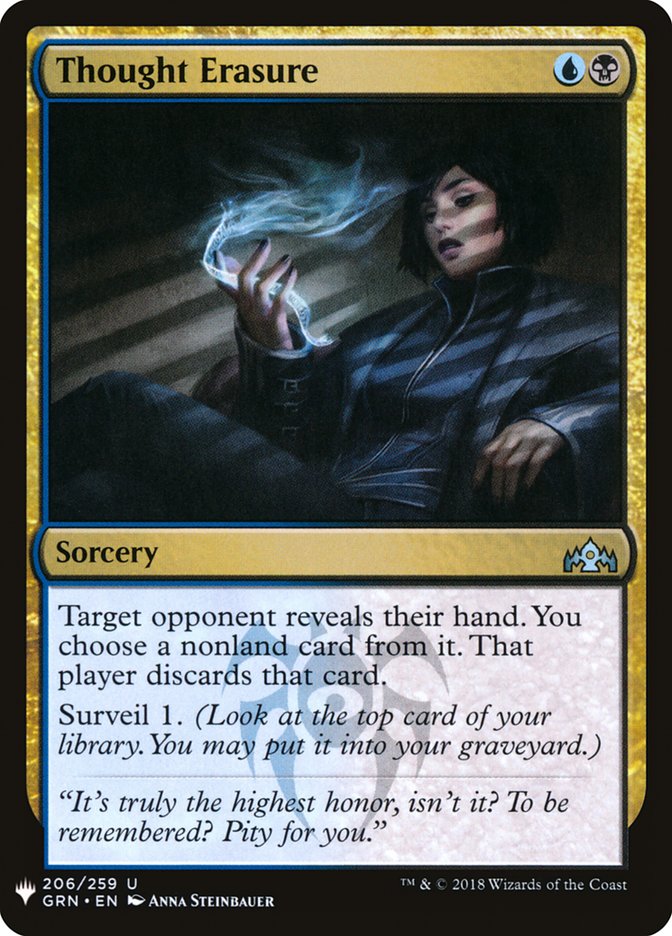 Thought Erasure [Mystery Booster] | Odin's Place