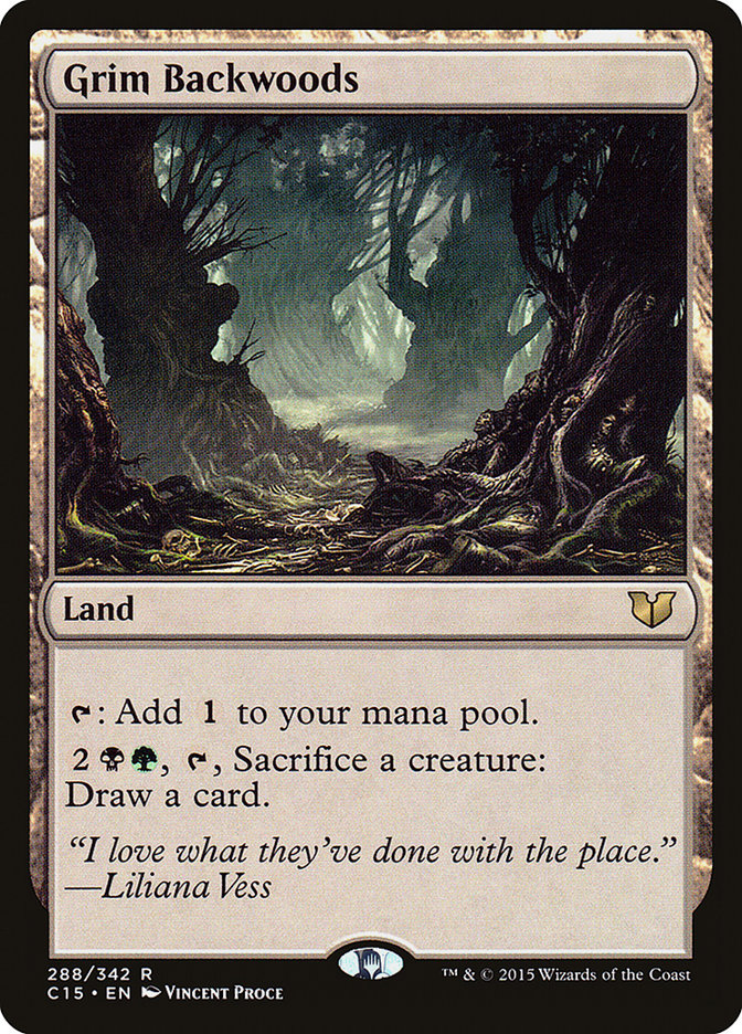 Grim Backwoods (288) [Commander 2015] | Odin's Place