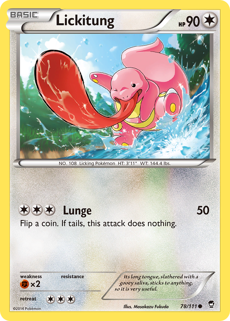 Lickitung (78/111) [XY: Furious Fists] | Odin's Place