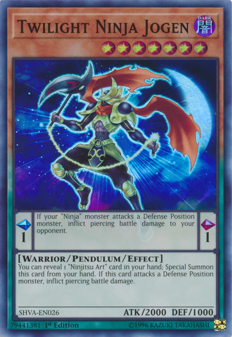 Twilight Ninja Jogen [SHVA-EN026] Super Rare | Odin's Place