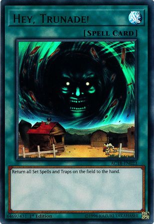 Hey, Trunade! [AC18-EN023] Ultra Rare | Odin's Place