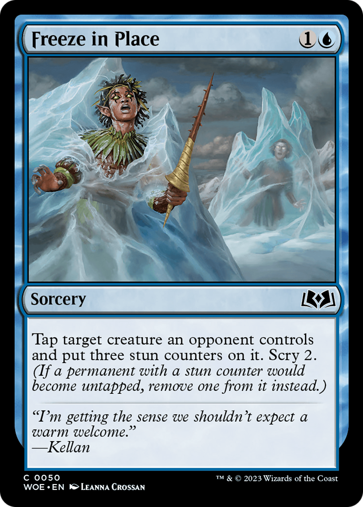 Freeze in Place [Wilds of Eldraine] | Odin's Place