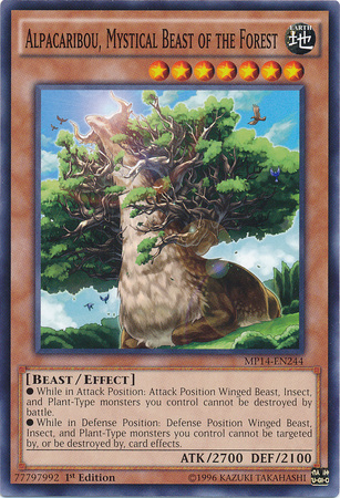 Alpacaribou, Mystical Beast of the Forest [MP14-EN244] Common | Odin's Place