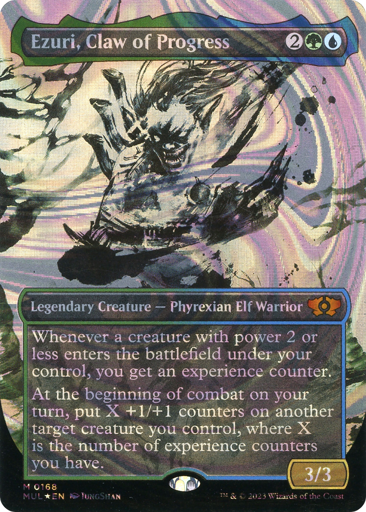 Ezuri, Claw of Progress (Halo Foil) [Multiverse Legends] | Odin's Place