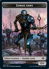 Treasure (21) // Zombie Army Double-Sided Token [Modern Horizons 2 Tokens] | Odin's Place
