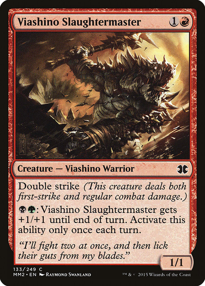 Viashino Slaughtermaster (133) [Modern Masters 2015] | Odin's Place