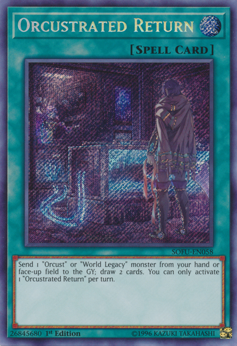 Orcustrated Return [SOFU-EN058] Secret Rare | Odin's Place