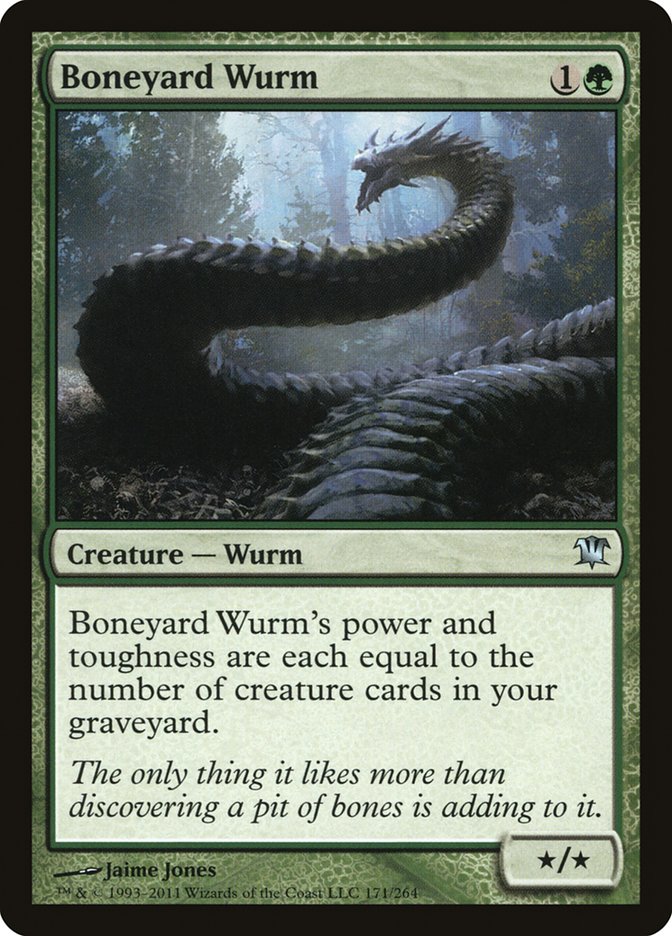 Boneyard Wurm (171) [Innistrad] | Odin's Place